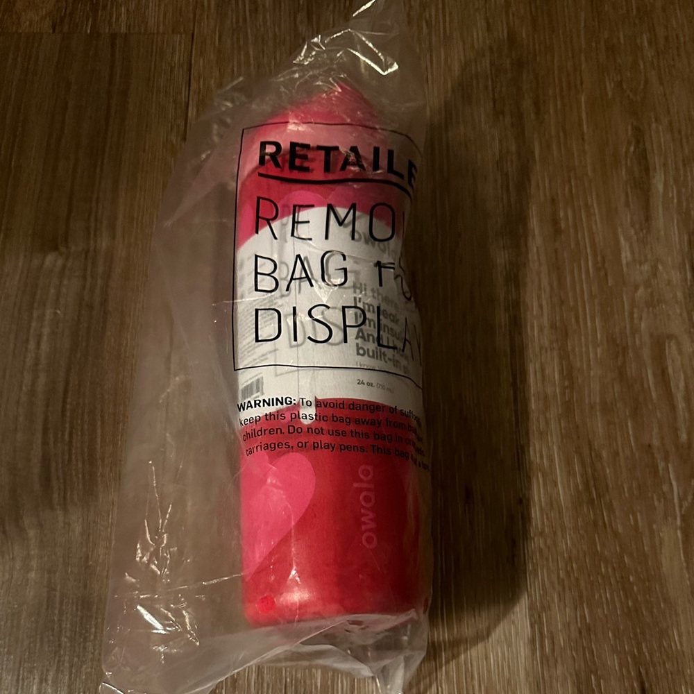 Owala 24oz Valentine's Day XOXO Stainless Steel FreeSip Water Bottle - Pink